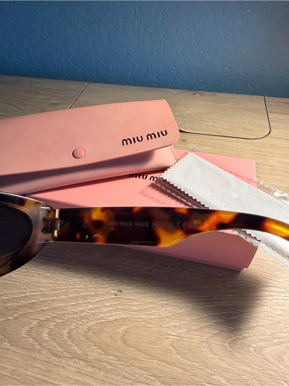 Miu Miu Tortoiseshell Sunglasses